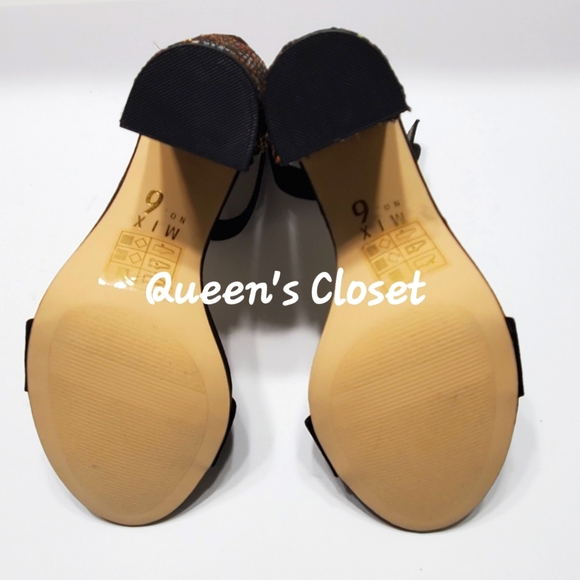 Mix No 6 | Avrey Block Heel Sandals | BRAND NEW - Picture 7 of 8